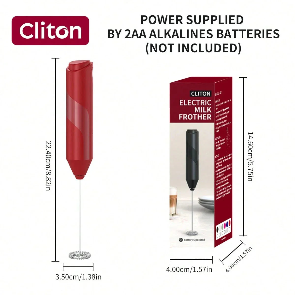 CLITON Electric Milk Frother