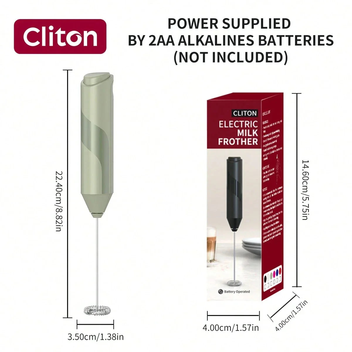 CLITON Electric Milk Frother