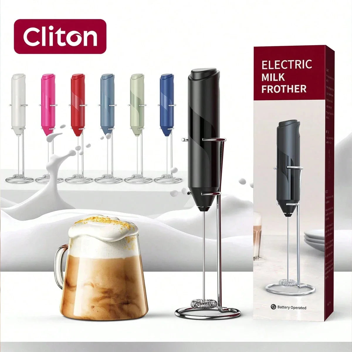 CLITON Electric Milk Frother