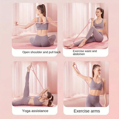 Non-Slip Elastic Yoga Resistance Bands