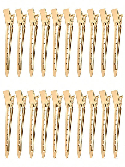 20pcs Metal Duck Alligator Hair Clips