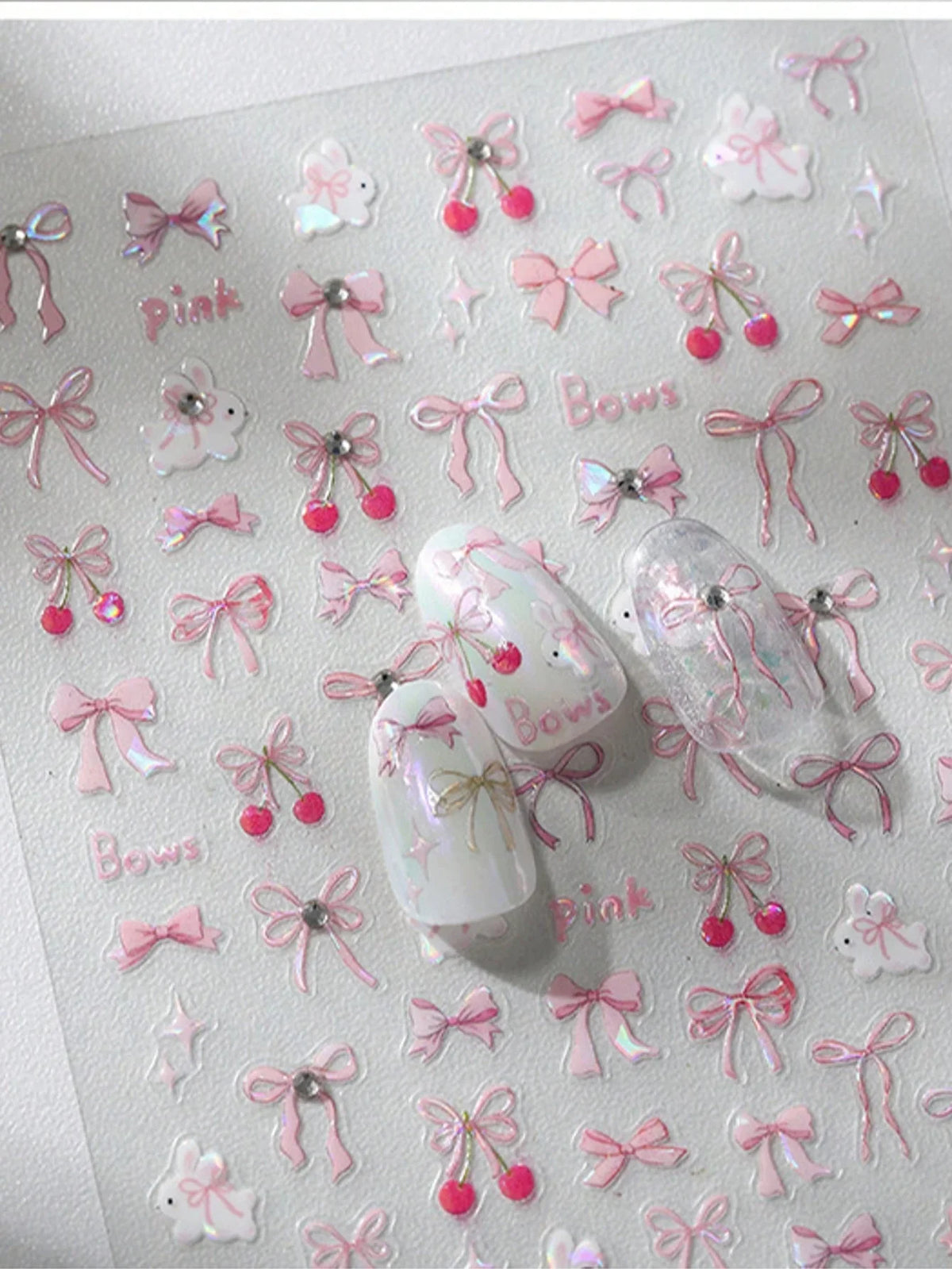 Luxury Crystal Diamond Nail Stickers