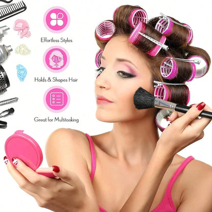 Large Hair Rollers Curling Set