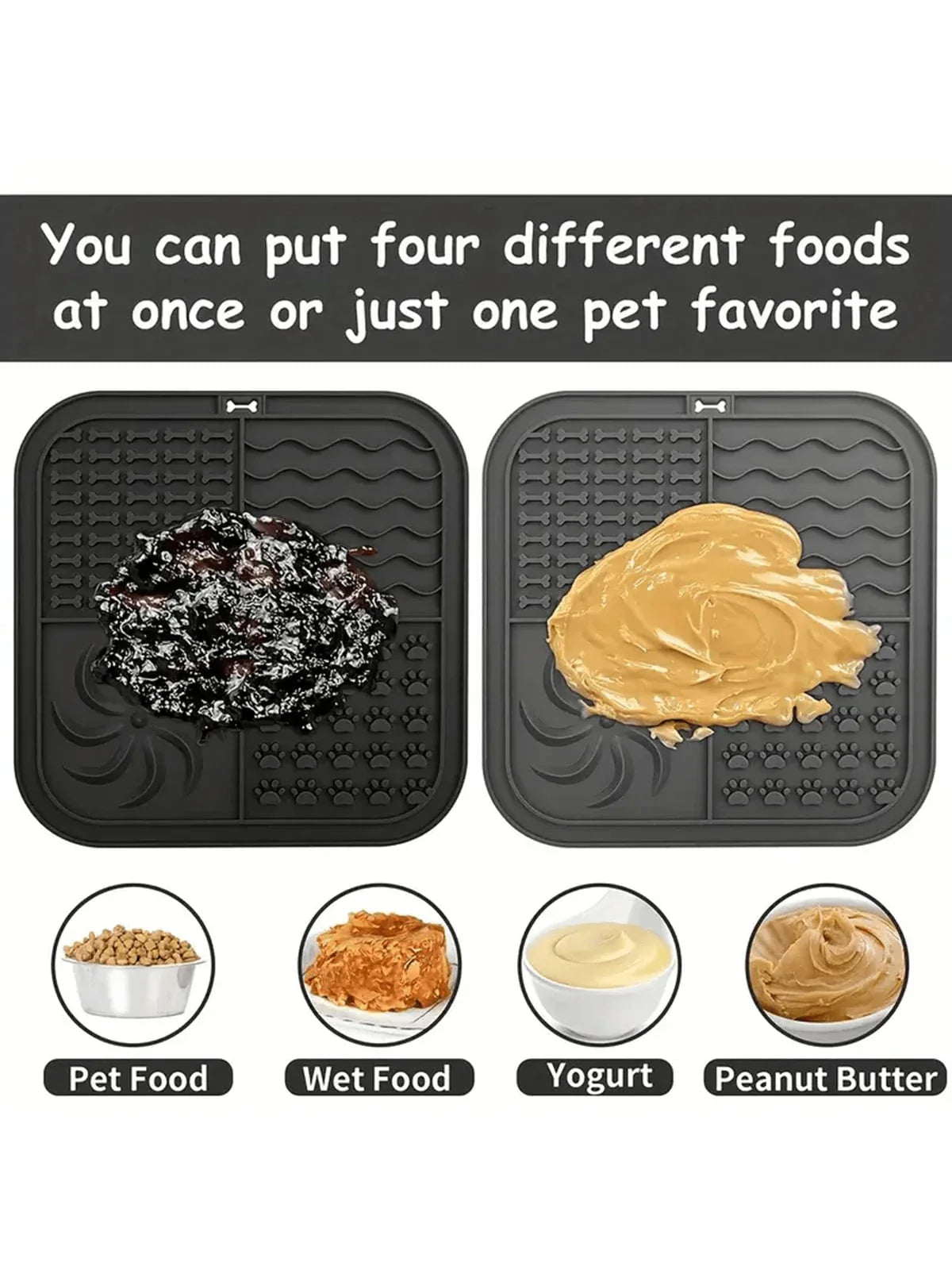 PETSIN Square Silicone Lick Mat