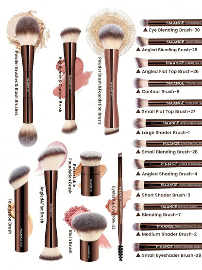 MAANGE Professional Makeup Brush Set