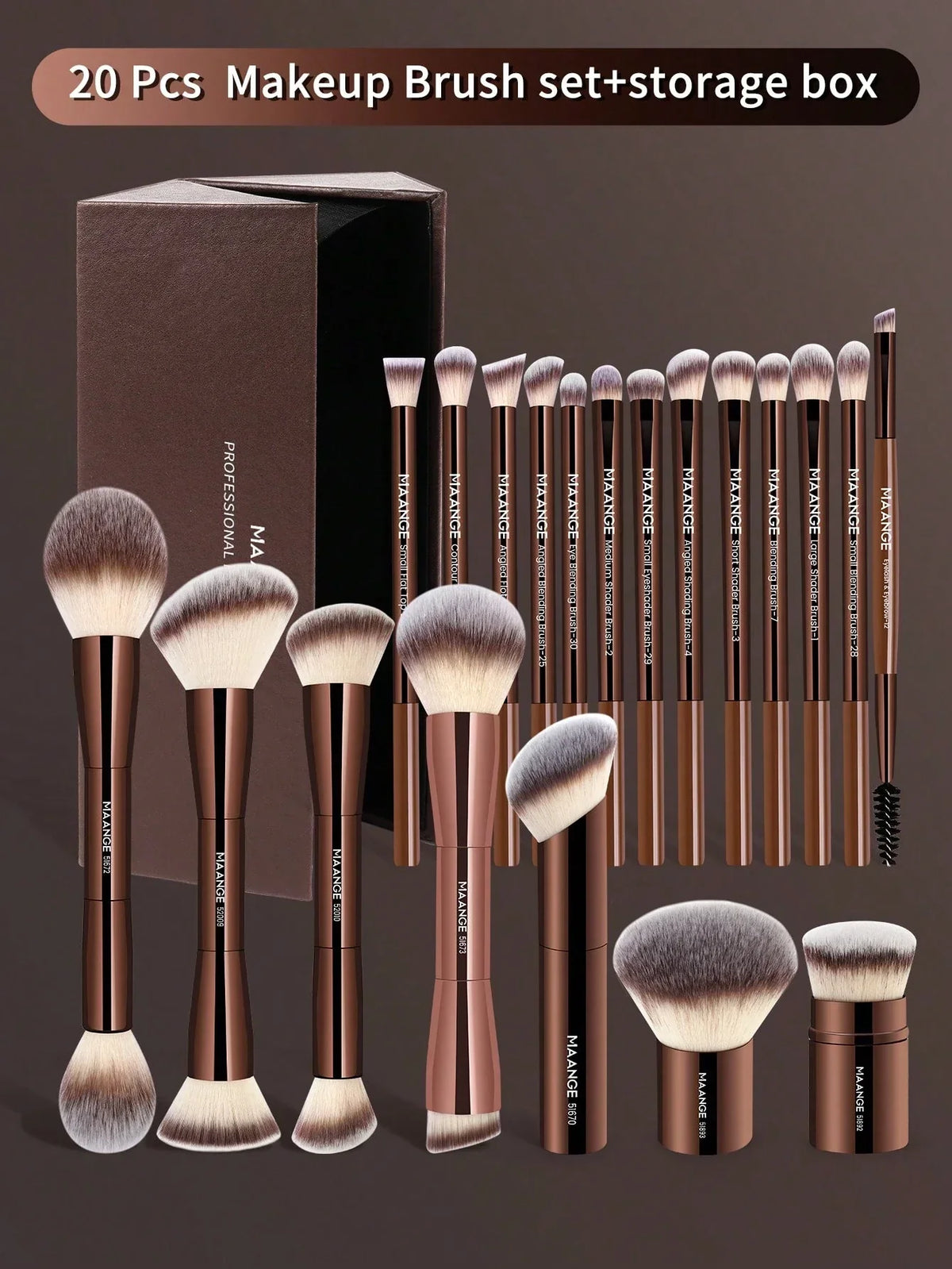 MAANGE Professional Makeup Brush Set