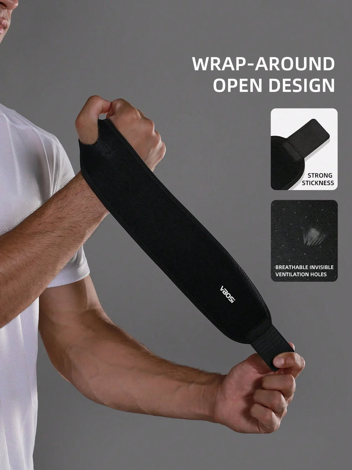 VBOSI Neoprene Adjustable Wrist Wrap