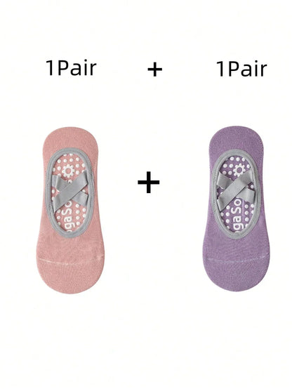 Non-Slip Pilates Yoga Socks Pair