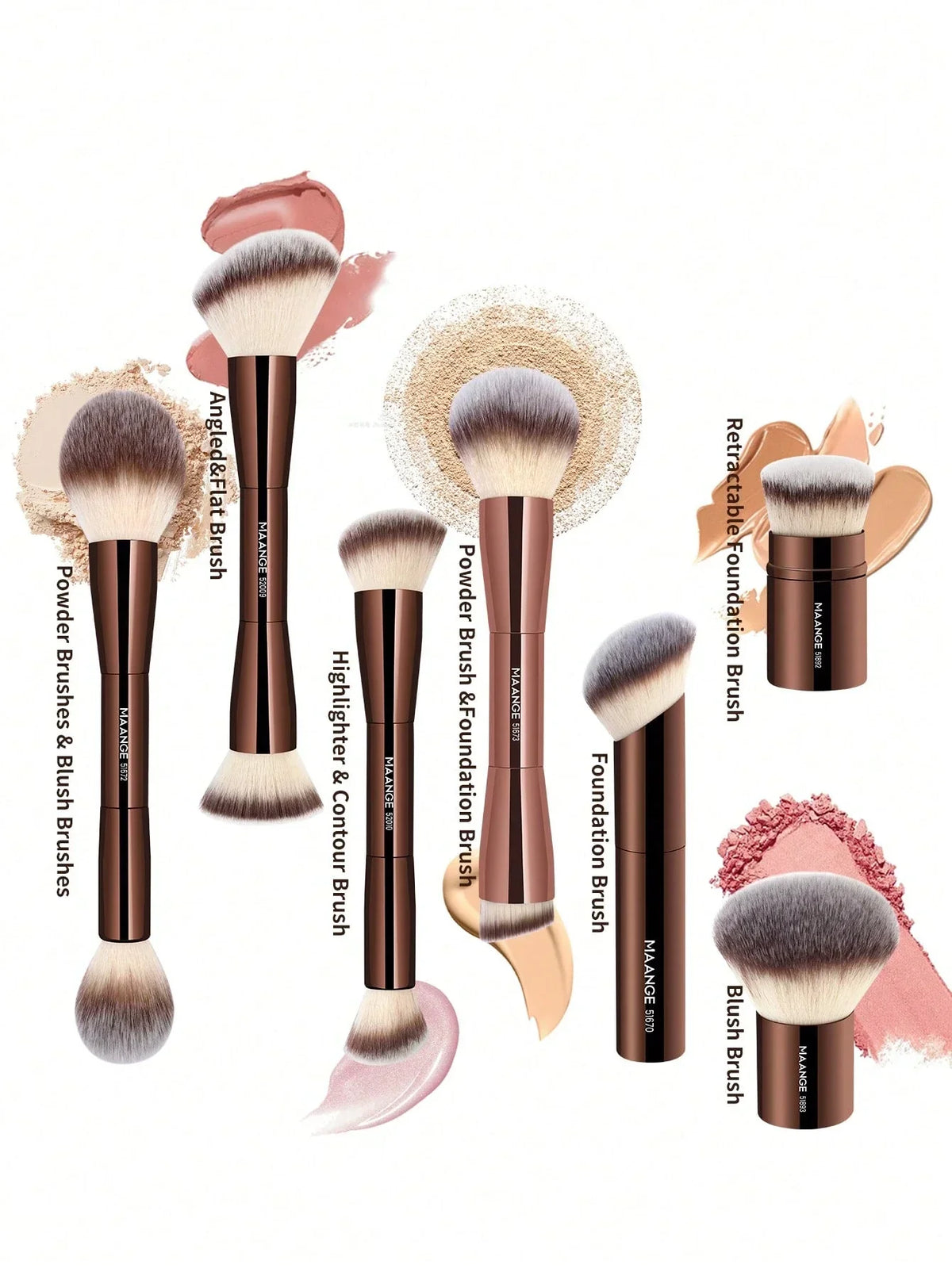 MAANGE Professional Makeup Brush Set