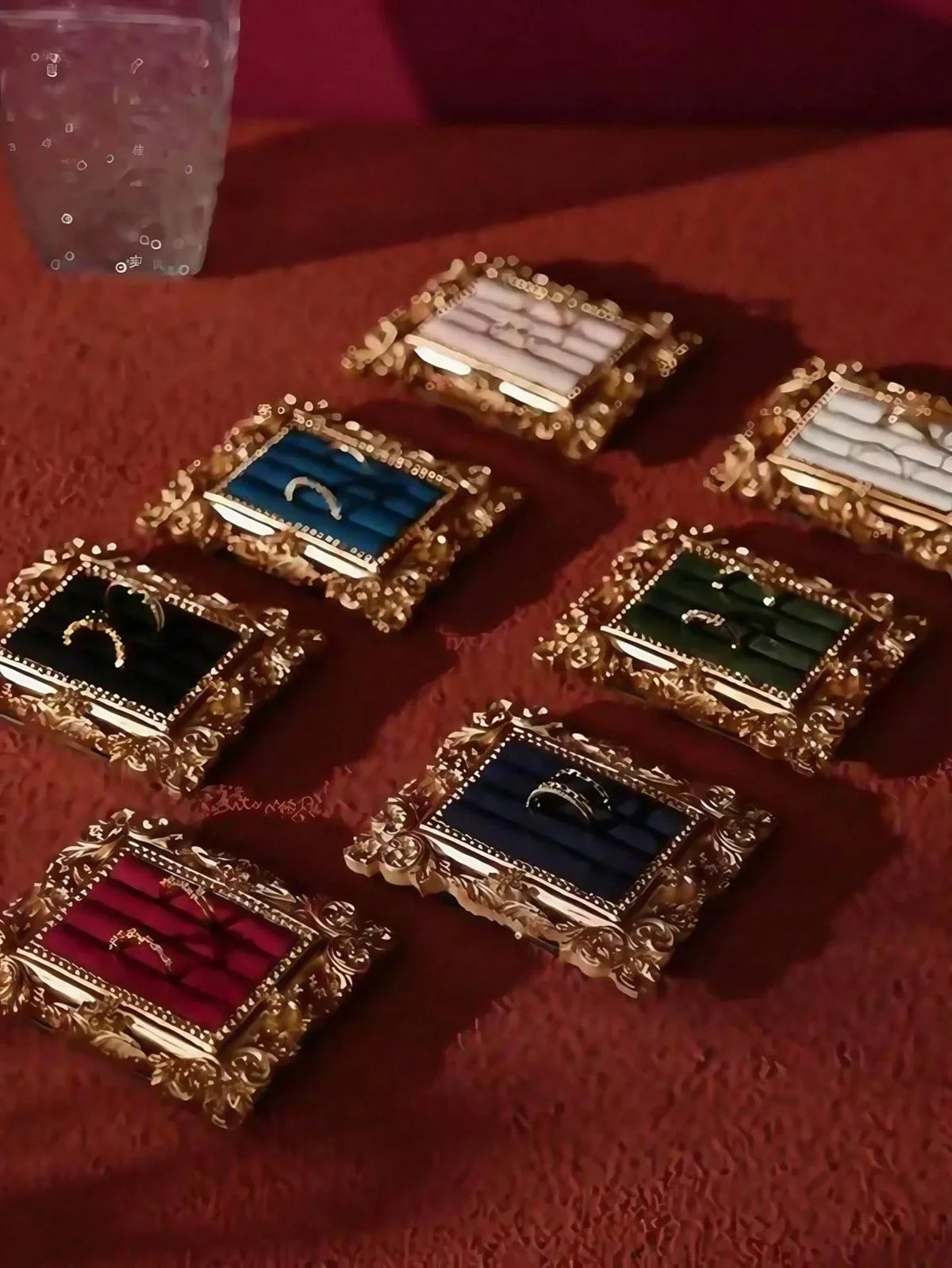 Vintage Jewelry Display Ring Tray