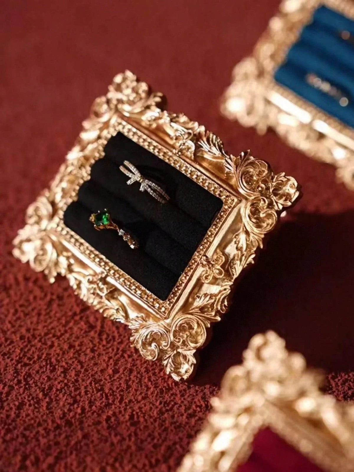 Vintage Jewelry Display Ring Tray