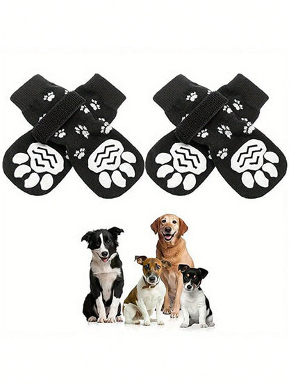 Anti-Slip Dog Paw Socks