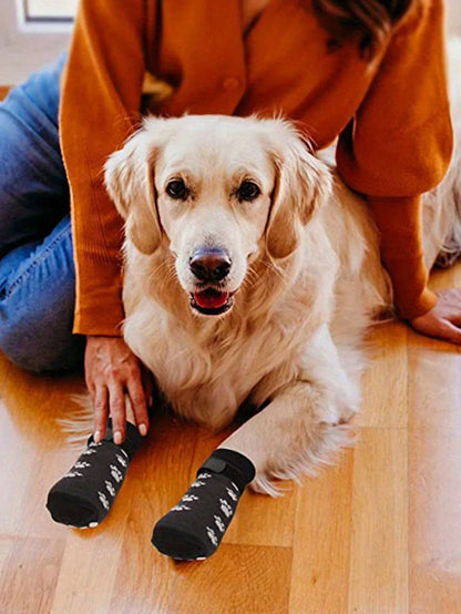 Anti-Slip Dog Paw Socks