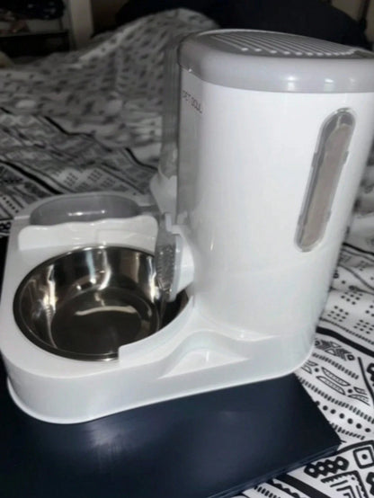 2-in-1 Cat Feeding Station