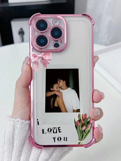Personalized Couple Hug Phone Case