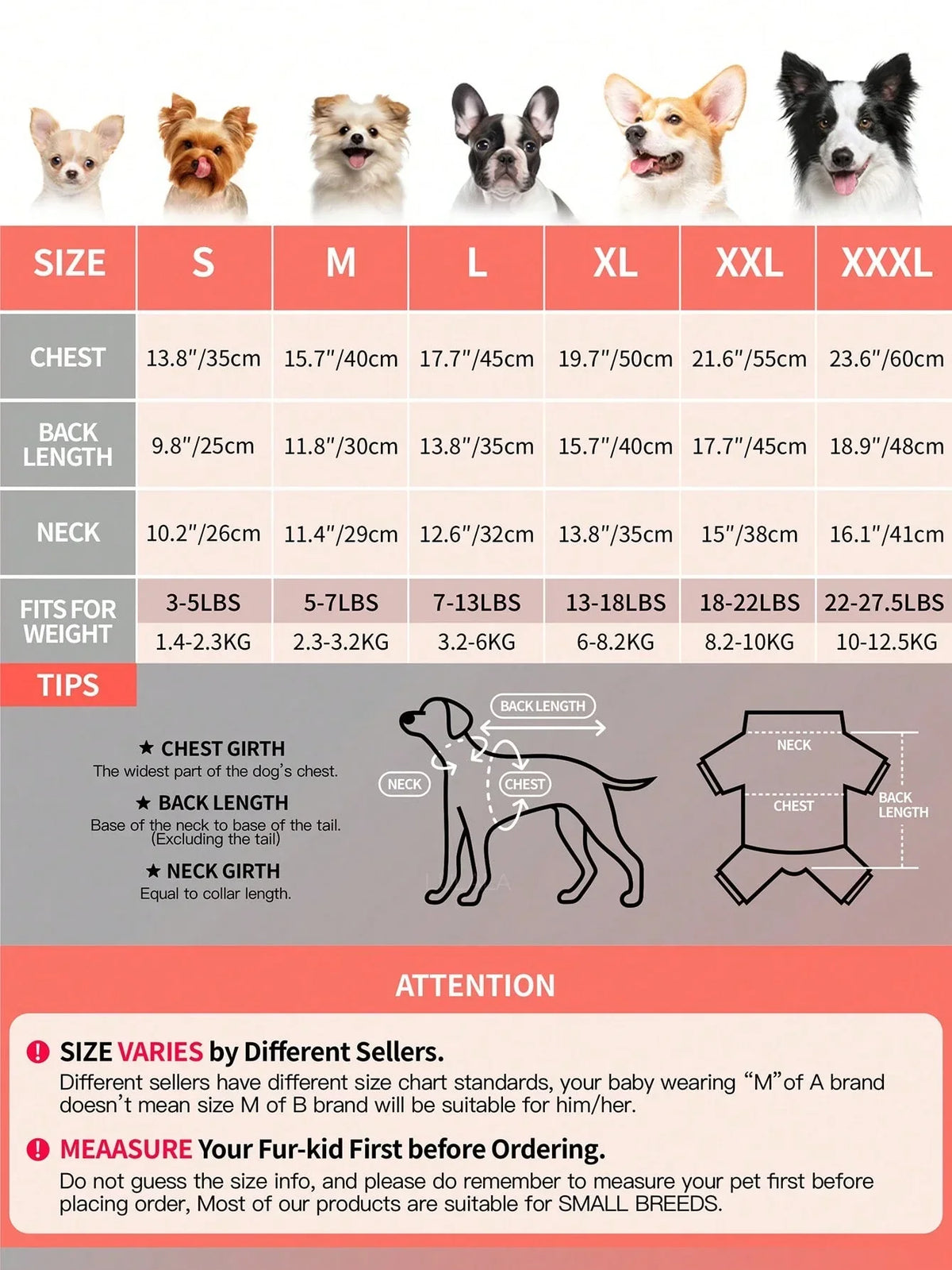 Cute All-Season Pet Pajamas