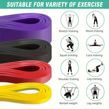 5-Level Resistance Exercise Bands