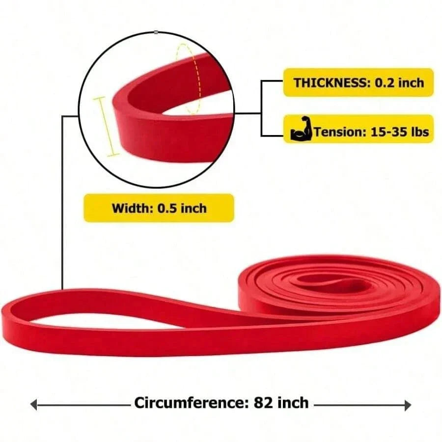 5-Level Resistance Exercise Bands