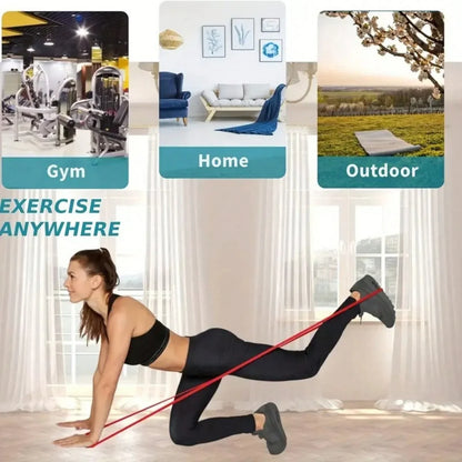5-Level Resistance Exercise Bands