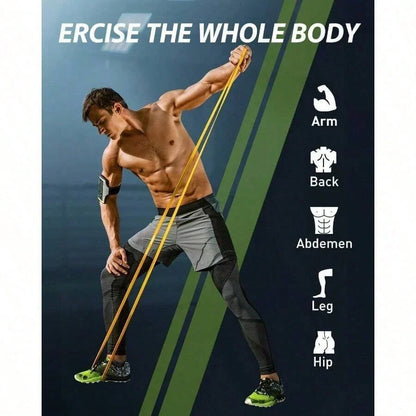 5-Level Resistance Exercise Bands