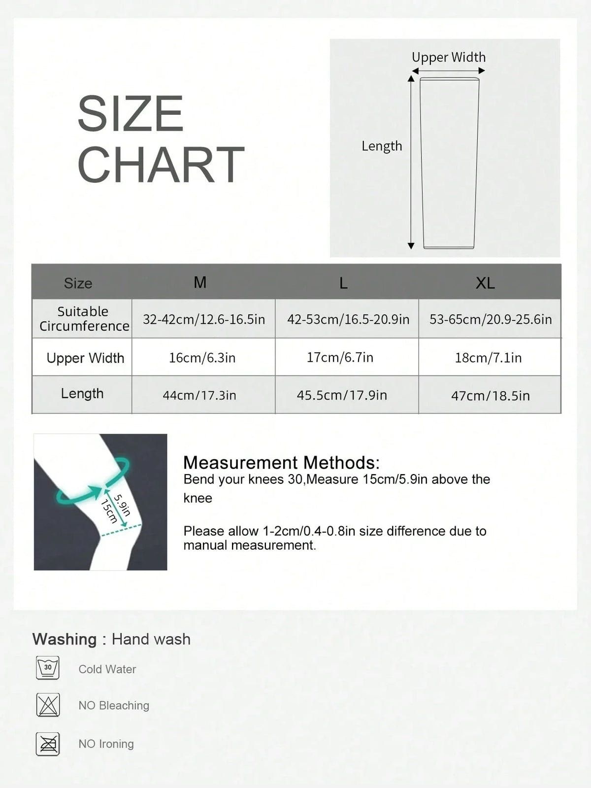 VBOSI Compression Elastic Knee Sleeve