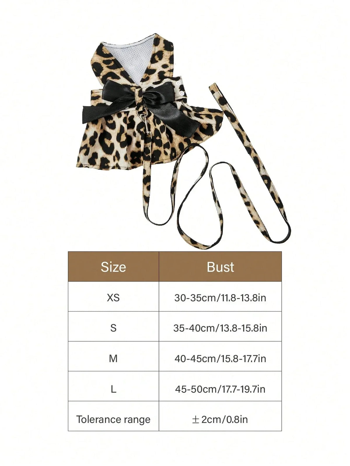 PETSIN Leopard Print Pet Set