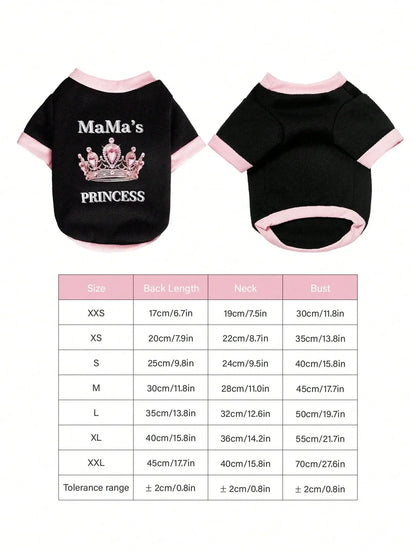 PETSIN Mama’s Princess Pet Hoodie