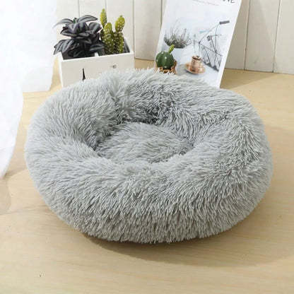 Soft Plush Round Pet Bed