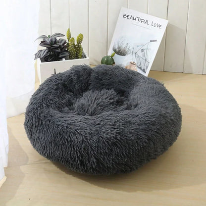 Soft Plush Round Pet Bed