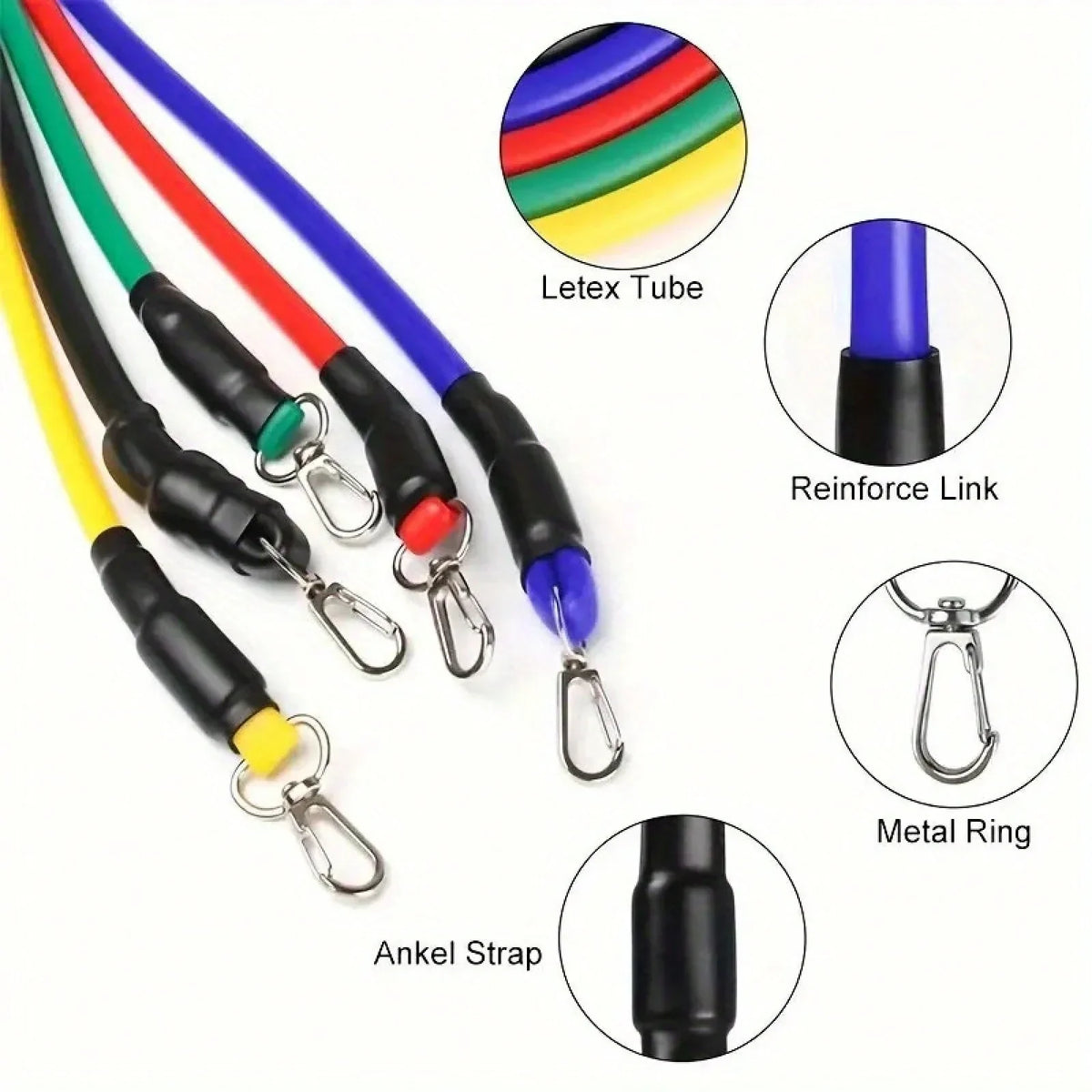 Resistance Bands Complete Set