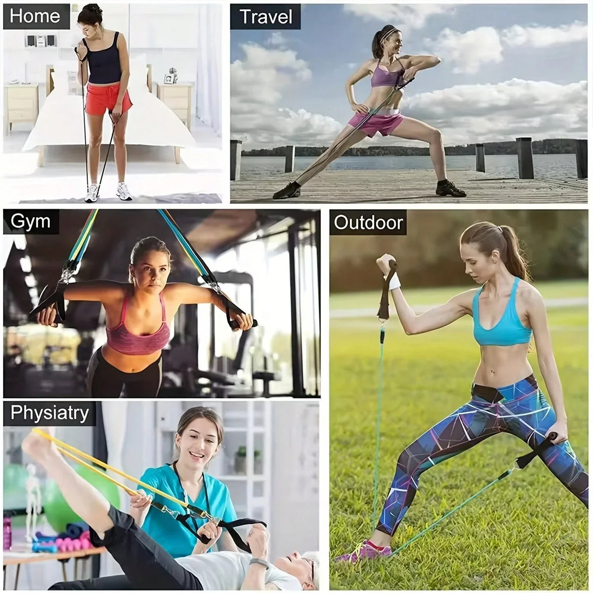 Resistance Bands Complete Set