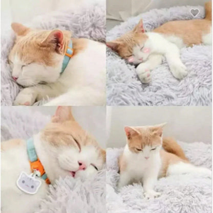 Soft Plush Round Pet Bed
