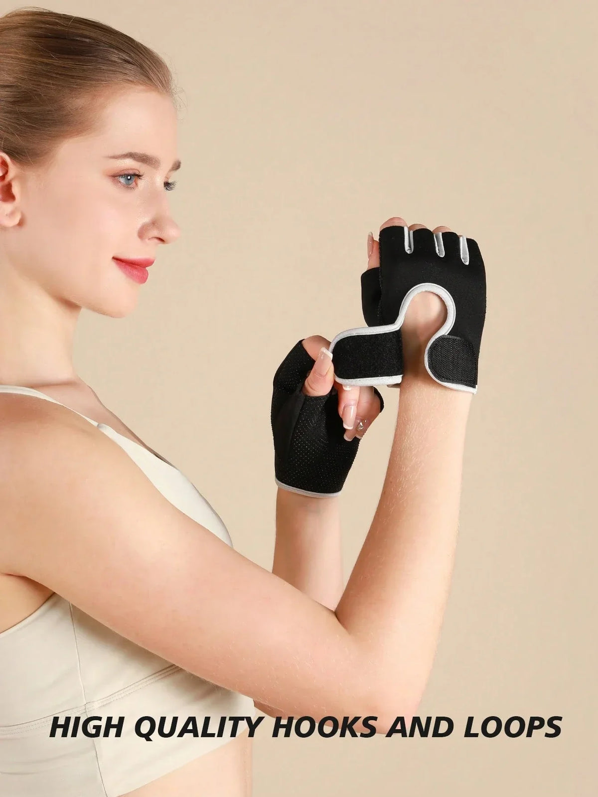 Half Finger Sports Gym Gloves