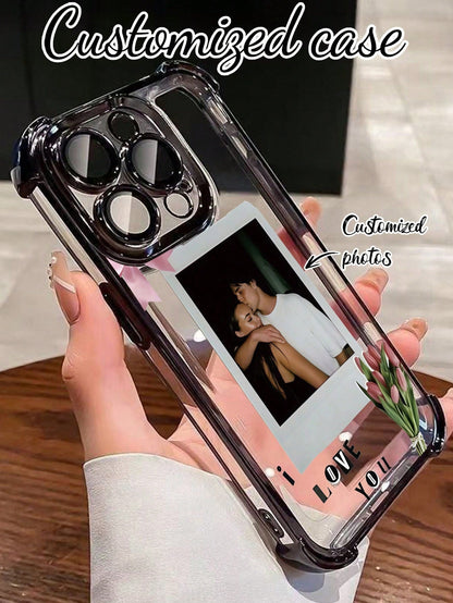 Personalized Couple Hug Phone Case