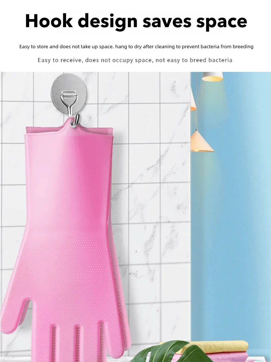 Pet Grooming Silicone Gloves