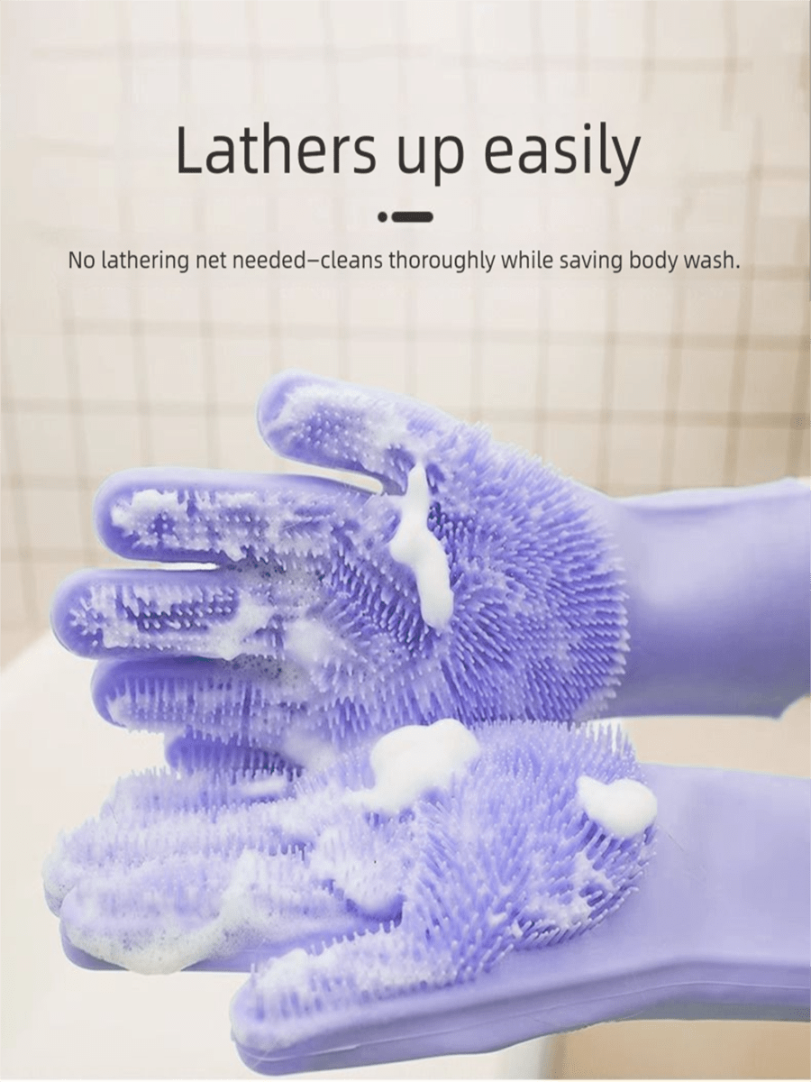 Pet Grooming Silicone Gloves