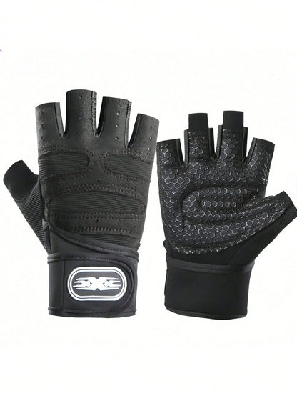 Half Finger Dumbbell Gym Gloves