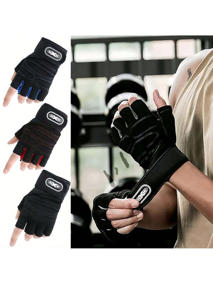 Half Finger Dumbbell Gym Gloves