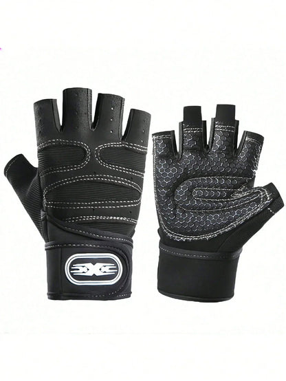 Half Finger Dumbbell Gym Gloves