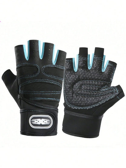Half Finger Dumbbell Gym Gloves