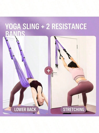 Dance Yoga Stretching Strap With Door Anchor