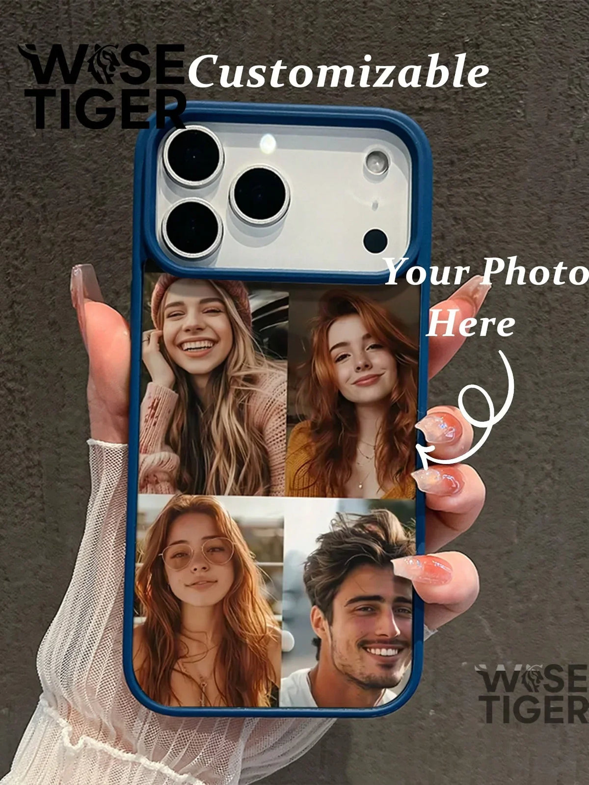 Personalized Holiday Photo Phone Case
