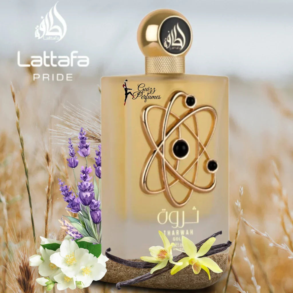 Lattafa Tharwah Gold Perfume