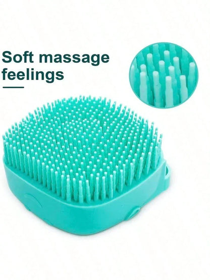Pet Dog Bath Brush Dispenser