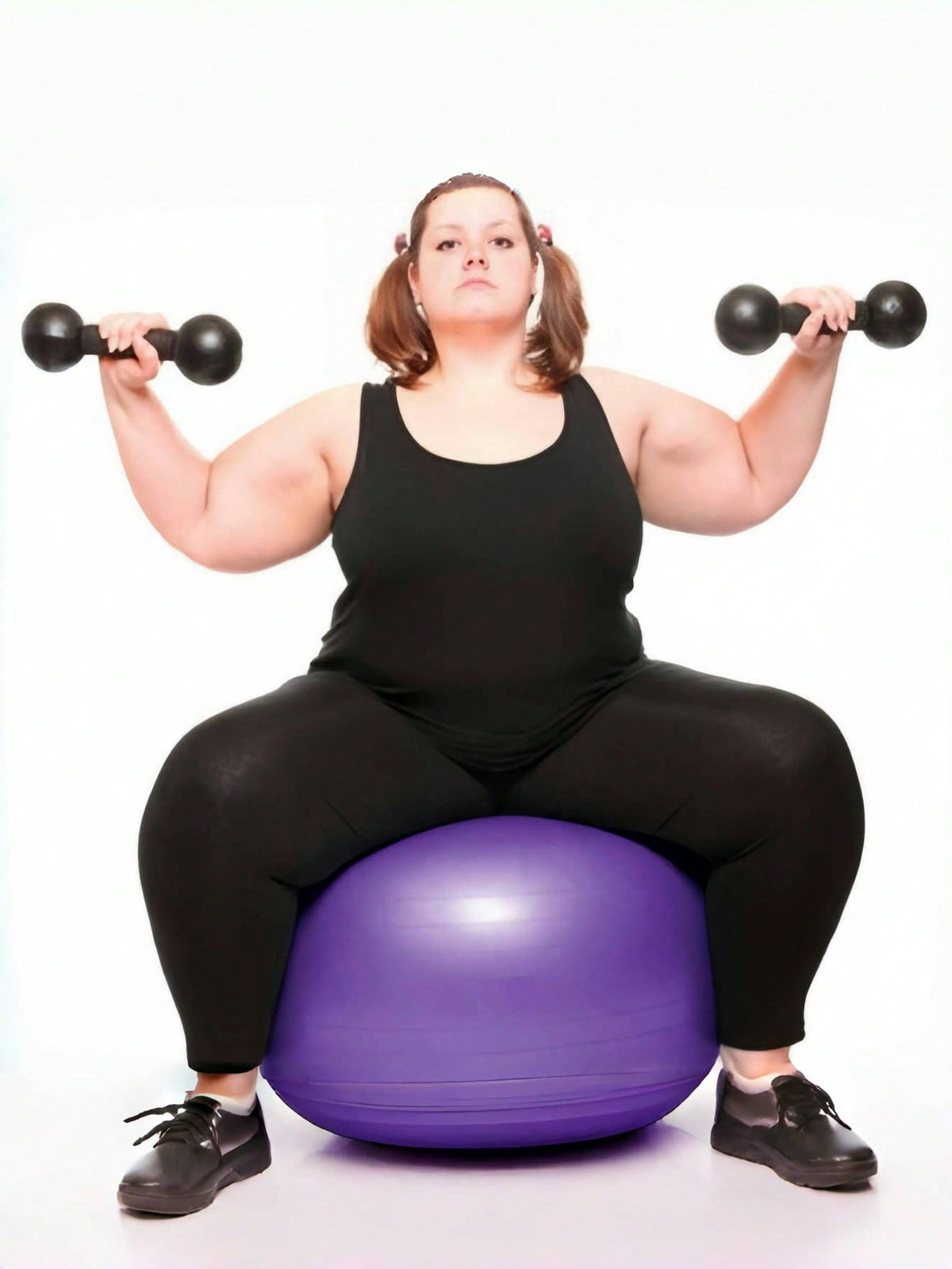 Thick Anti-Burst Yoga Ball Set