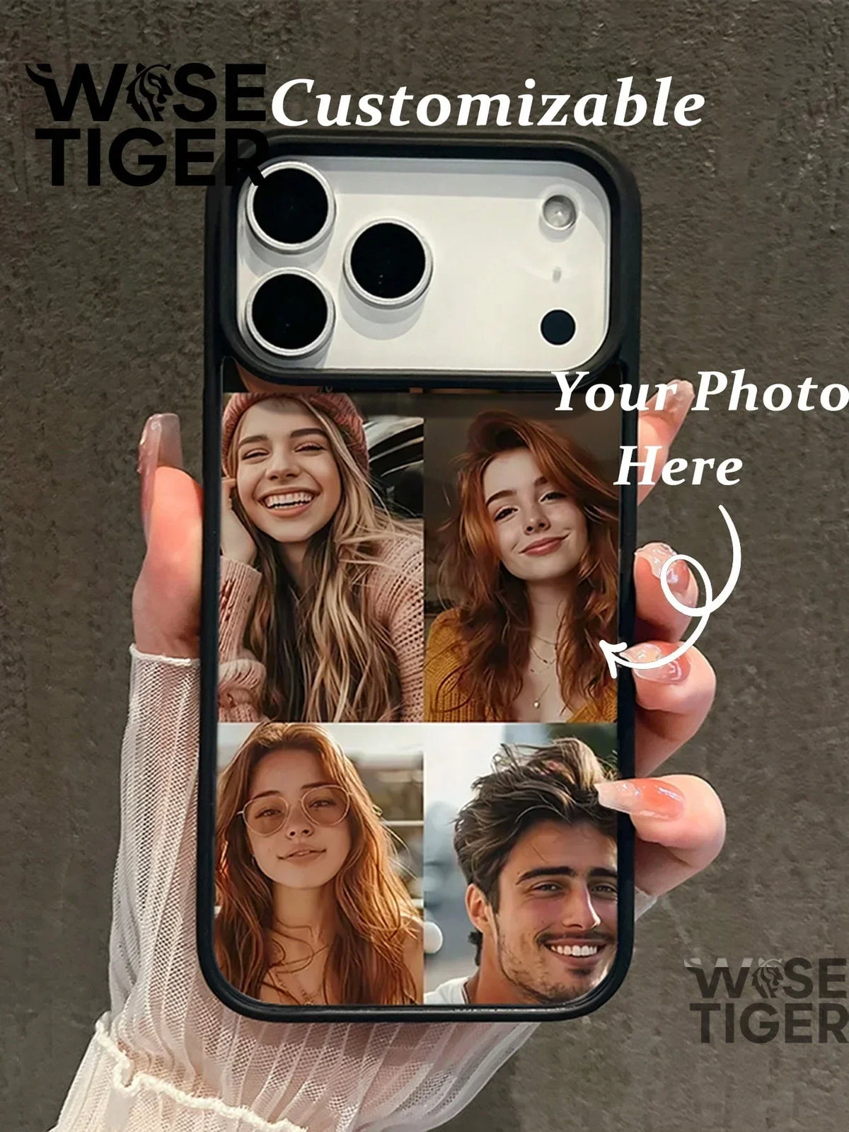 Personalized Holiday Photo Phone Case