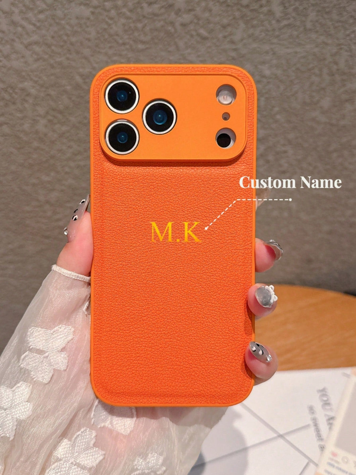 Custom Image Text iPad Case
