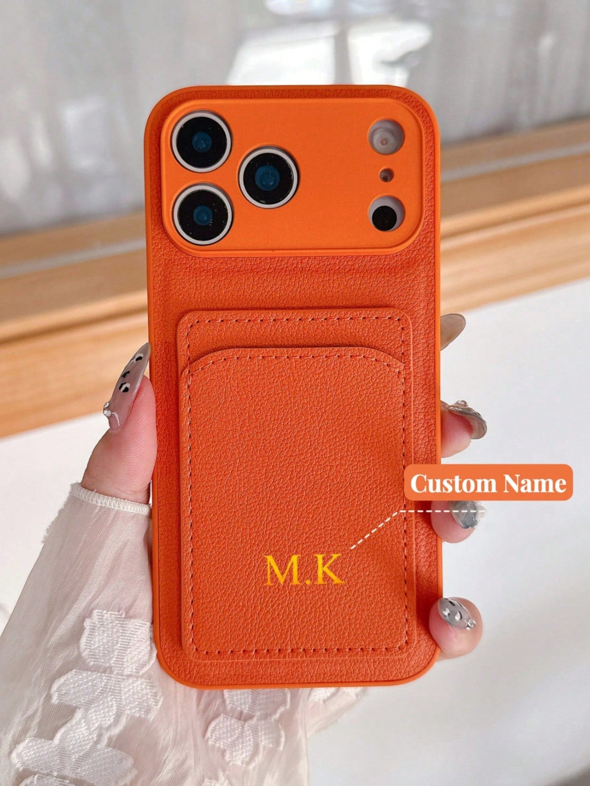 Custom Image Text iPad Case