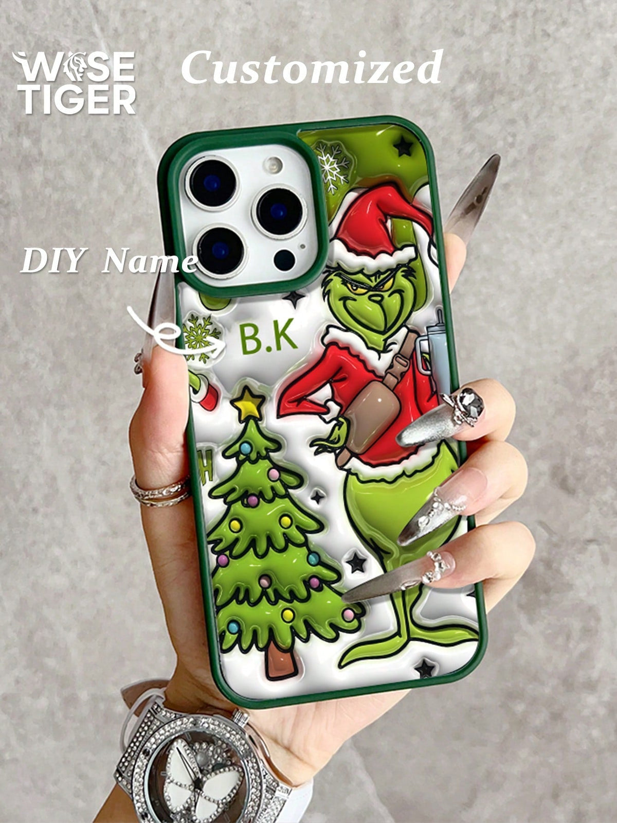 Personalized Holiday Photo Phone Case