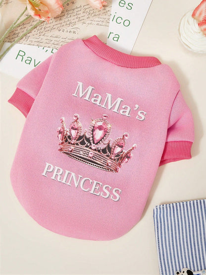 PETSIN Mama’s Princess Pet Hoodie